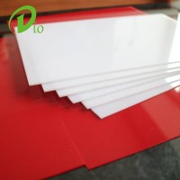 Dio factory guangzhou bathtub roofing milk white price opal white board acrylic sheet for spa