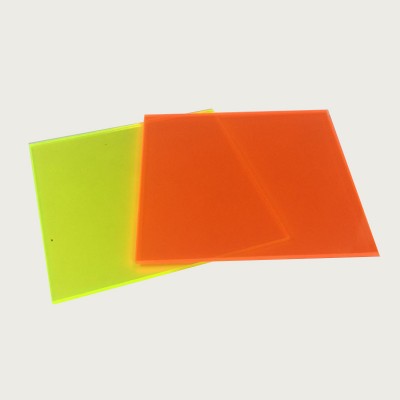 2020 best seller factory wholesale high quality custom design fluorescent acrylic pmma sheet for decorate